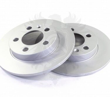 Brake Rotor Set, 232mm Rear (Audi TT)