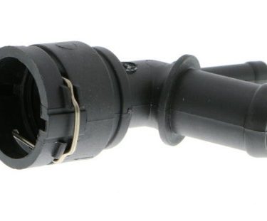 Heater Core Flange, Mk4 (Angled W/Port)